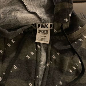 Brand new never worn, army fatigue PINK zip up.